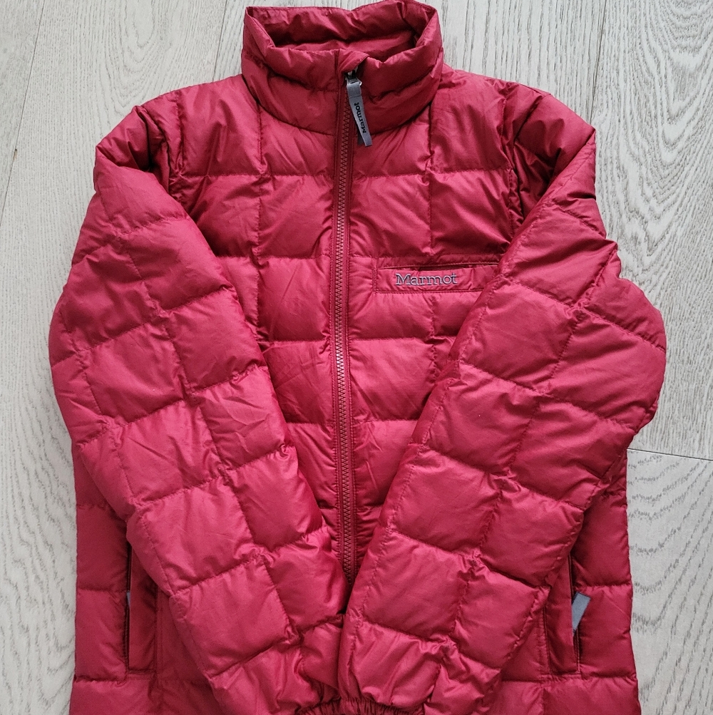 Marmot Kids Puffer Jacket - Red Large